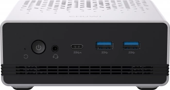 ПК Мини Chuwi UBox Ryzen 5 6600H (3.3) 16Gb SSD512Gb 660M Windows 11 Pro 2x2.5GbitEth WiFi BT 90W белый/черный