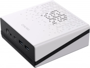 ПК Мини Chuwi UBox Ryzen 5 6600H (3.3) 16Gb SSD512Gb 660M Windows 11 Pro 2x2.5GbitEth WiFi BT 90W белый/черный