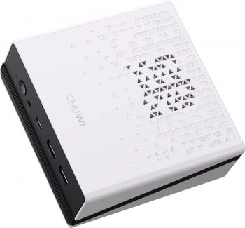 ПК Мини Chuwi UBox Ryzen 5 6600H (3.3) 16Gb SSD512Gb 660M Windows 11 Pro 2x2.5GbitEth WiFi BT 90W белый/черный