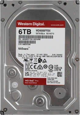 Жесткий диск WD SATA-III 6TB  WD6005FFBX