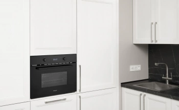 Духовой шкаф Электрический Weissgauff OE 449 PDB Black Edition