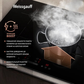Индукционная варочная поверхность Weissgauff HI 632 BA