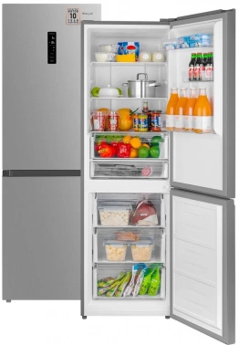 Холодильник Weissgauff WRK 185 Total NoFrost Inverter Inox