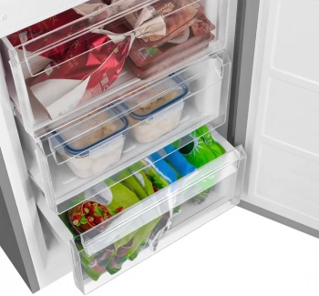 Холодильник Weissgauff WRK 185 Total NoFrost Inverter Inox