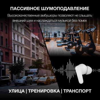 Гарнитура внутриканальные Hyundai Select H-EP203