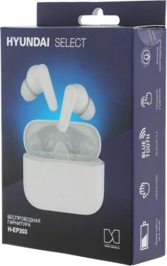Гарнитура внутриканальные Hyundai Select H-EP203