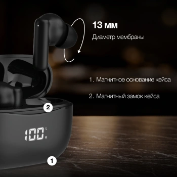 Гарнитура внутриканальные Hyundai H-EP204