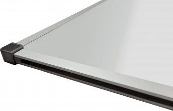 Доска магнитно-маркерная Silwerhof лак белый 60x90см алюминиевая рама