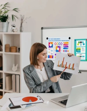 Доска магнитно-маркерная Silwerhof лак белый 90x120см алюминиевая рама