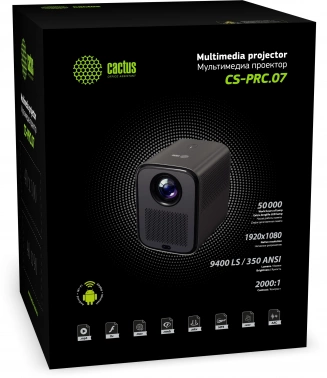 Проектор Cactus CS-PRC.07WT.Full HD-A