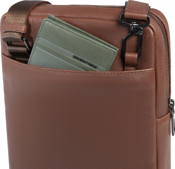 Сумка мужская Piquadro Cronus CA1816S134/M коричневая натур.кожа