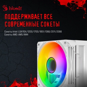 Устройство охлаждения(кулер) Bloody BD-AC220-ARGB1