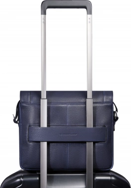 Сумка мужская Piquadro Cronus CA4828S134/BLU синяя натур.кожа