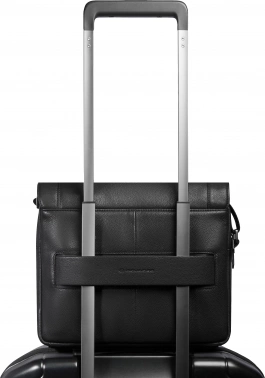 Сумка мужская Piquadro Cronus CA4828S134/N черная натур.кожа