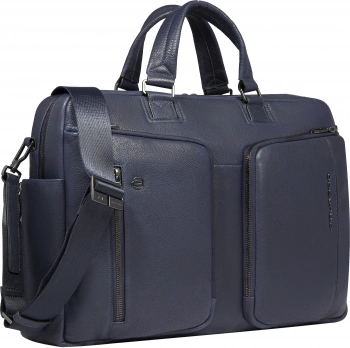 Деловая сумка Piquadro Cronus CA6025S134/BLU с отделением для ноутбука 15.6
