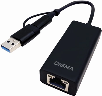 Сетевой адаптер 2.5G Ethernet Digma DLA-GTUC01