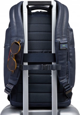 Рюкзак мужской Piquadro Cronus CA6689S134/BLU синий кожа