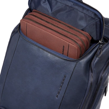 Рюкзак мужской Piquadro Cronus CA6689S134/BLU синий кожа