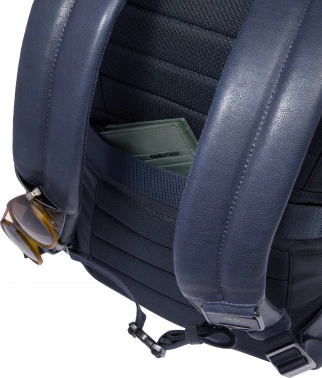 Рюкзак мужской Piquadro Cronus CA6689S134/BLU синий кожа