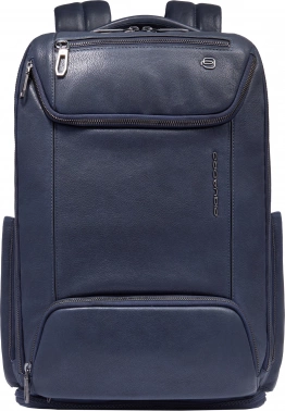 Рюкзак мужской Piquadro Cronus CA6690S134BM/BLU синий кожа
