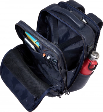 Рюкзак мужской Piquadro Cronus CA6690S134BM/BLU синий кожа