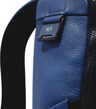 Рюкзак Piquadro Than CA6609S135/BLU синий кожа