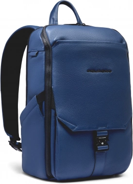 Рюкзак Piquadro Than CA6610S135/BLU синий кожа
