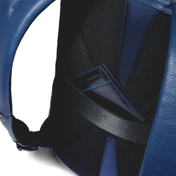 Рюкзак Piquadro Than CA6610S135/BLU синий кожа