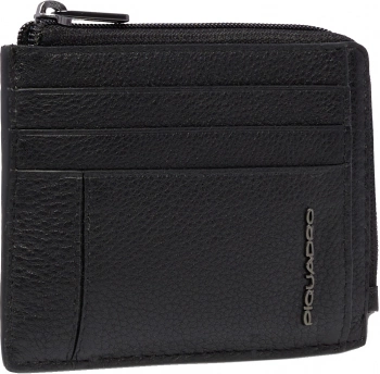 Чехол для кредитных карт Piquadro Cronus PP4822S134R/N черный натур.кожа