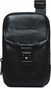 Чехол для смартфона Piquadro Than AC6546S135R/N черный натур.кожа