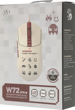 Мышь A4Tech Bloody W72 Ultra Pixels Red