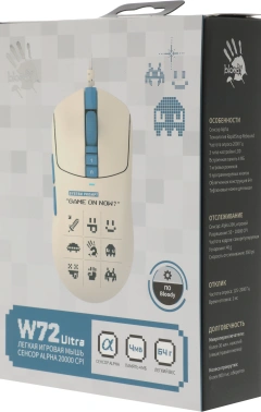 Мышь A4Tech Bloody W72 Ultra Pixels Blue