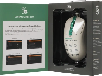 Мышь A4Tech Bloody W72 Ultra Pixels Green