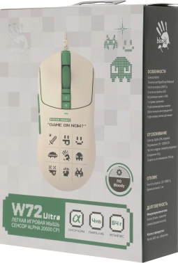 Мышь A4Tech Bloody W72 Ultra Pixels Green
