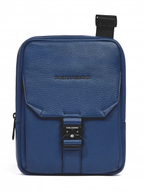 Сумка мужская Piquadro Than CA3084S135/BLU синяя натур.кожа