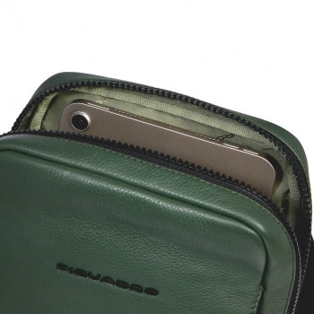 Сумка Piquadro Than CA3084S135/VE хаки натур.кожа