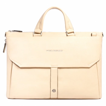 Деловая сумка женская Piquadro Than CA4021S135/BE с отделением для ноутбука 15.6