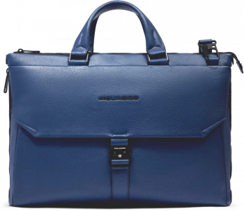 Деловая сумка Piquadro Than CA4021S135/BLU с отделением для ноутбука 15.6