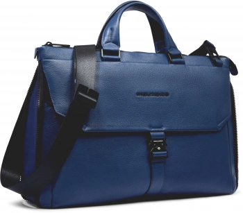 Деловая сумка Piquadro Than CA4021S135/BLU с отделением для ноутбука 15.6
