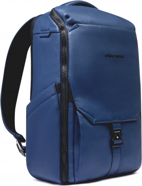 Рюкзак Piquadro Than CA6611S135/BLU синий кожа