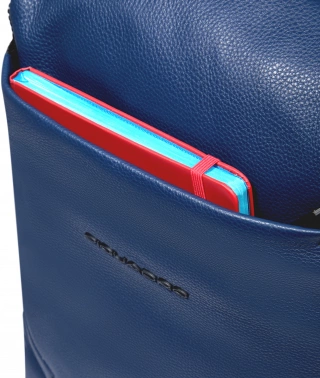 Рюкзак Piquadro Than CA6611S135/BLU синий кожа