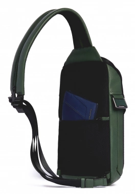 Рюкзак слинг мужской Piquadro Than CA6616S135/VE хаки кожа