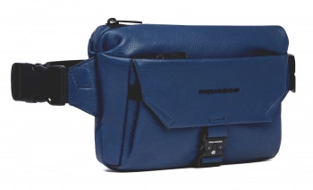 Сумка мужская Piquadro Than CA6617S135/BLU синяя натур.кожа