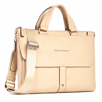 Деловая сумка женская Piquadro Than CA6698S135/BE с отделением для ноутбука 14