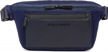 Сумка Piquadro Orion CA2174S136/BLU синяя ткань/натур.кожа