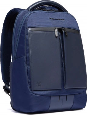 Рюкзак Piquadro Orion CA6620S136/BLU синий ткань/натур.кожа