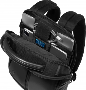 Рюкзак Piquadro Orion CA6620S136/N черный ткань/натур.кожа