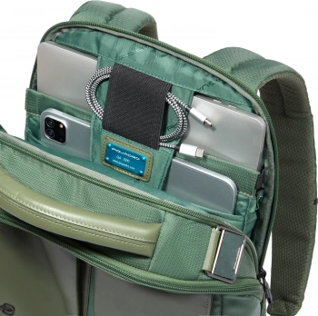 Рюкзак Piquadro Orion CA6620S136/VE хаки ткань/натур.кожа