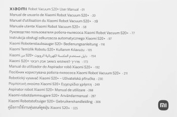 Пылесос-робот Xiaomi Robot Vacuum S20+