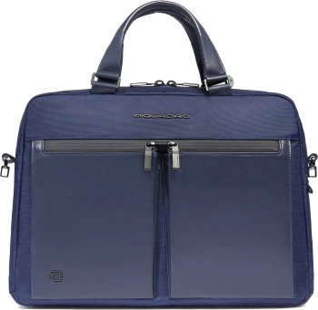 Деловая сумка Piquadro Orion CA6623S136/BLU с отделением для ноутбука 14